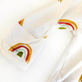 Neutral Rainbow Bamboo Babygrow