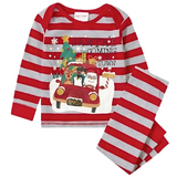 'Santa's Coming To Town' Slogan Pyjamas