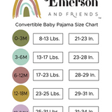 Neutral Rainbow Bamboo Babygrow