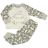 Polar Bear Cuddle Fleece Pyjamas