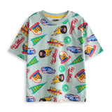 Hot Wheels All Over Print Shorts & T-shirt Set