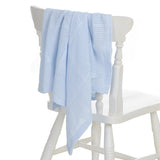 Blue Soft Cellular Blanket