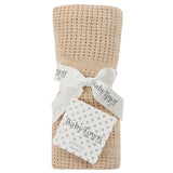 Coffee Soft Cellular Blanket