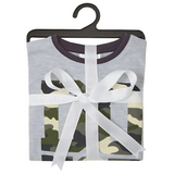 'Do Not Disturb' Camouflage Print Pyjamas