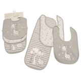 'Growing Up' Bibs & Burp Cloth Set