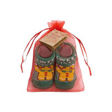 Festive Gingerbread Socks