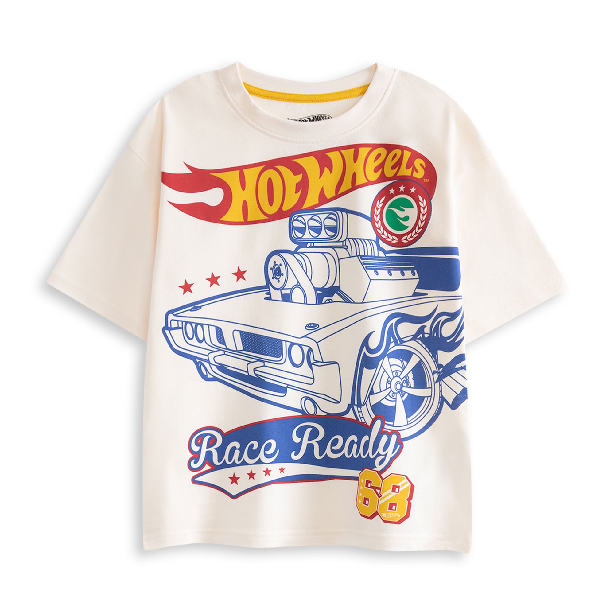 Hot Wheels Badge Print Shorts & T-shirt Set