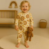 Lion Print Babygrow