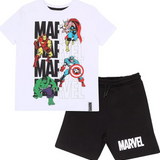 Avengers Grey Shorts & T-shirt