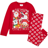 'Merry Christmas' Slogan & Image Pyjamas