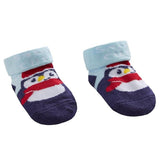Festive Penguin Socks