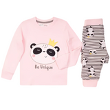'Be Unique' Panda Pyjamas