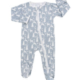 White Christmas Bamboo Babygrow