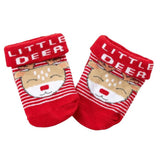 Festive Reindeer Socks