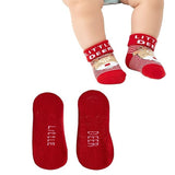 Festive Reindeer Socks