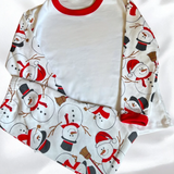 Red Snowman Pyjamas