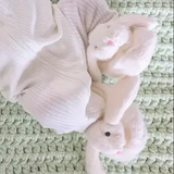 Cream Bunny Baby Slippers