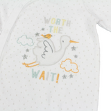 'Worth The Wait' Stork Babygrow