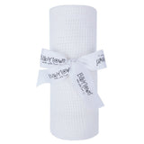 White Soft Cellular Blanket