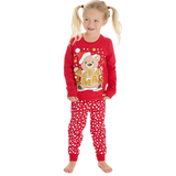 'Merry Xmas' Bear Pyjamas