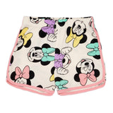 Minnie Mouse Pastel Print Shorts & T-shirt Set