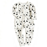 Bear Print Zipped Babygrow