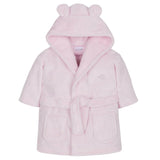 Baby Pink Hooded Dressing Gown