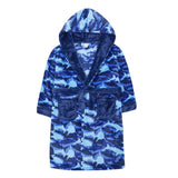 Shark Print Dressing Gown