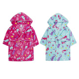 Colourful Pink Seahorse Dressing Gown