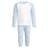 Blue & White Cloud Pyjamas