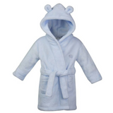 Blue Plush Dressing Gown