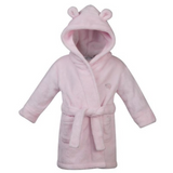 Pink Plush Dressing Gown