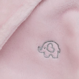 Baby Pink Hooded Dressing Gown