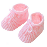 Pink Baby Booties