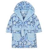 Blue Star Print Dressing Gown