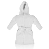 White Hooded Dressing Gown